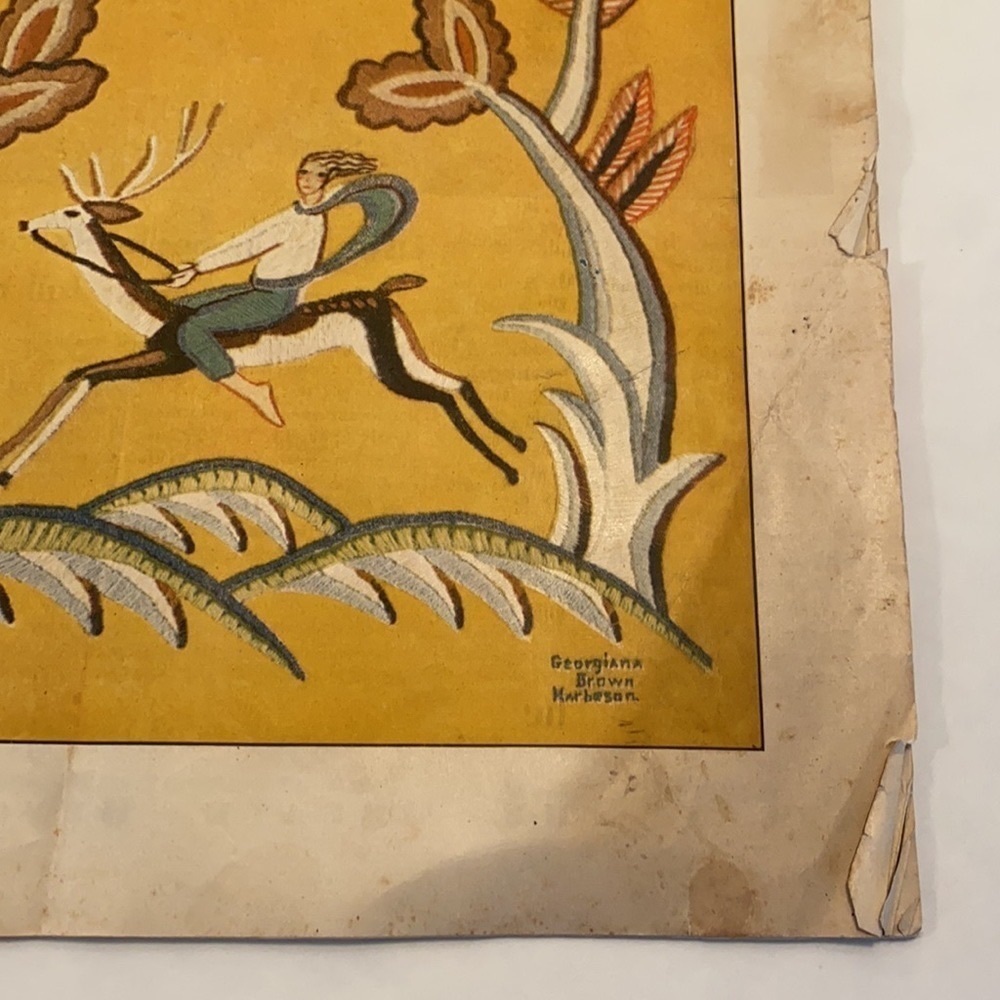 Vintage Set of 2 Needlecraft the Magazine of Home Arts Magazine May October 1931 - Picture 13 of 16